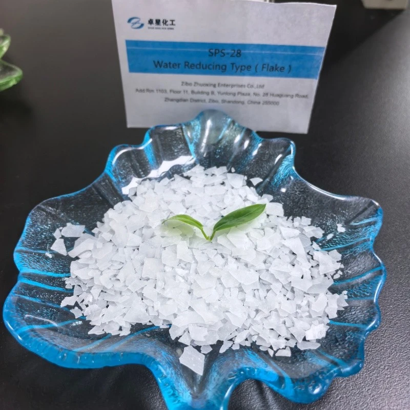 SPS-28 PCE Flake China Direct Factory Concrete Admixture RMC Industry Polycarboxylate Superplasticizer factory